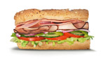 SUB des Tages für Samstag: Turkey & Ham SUB des Tages für Samstag: Turkey & Ham